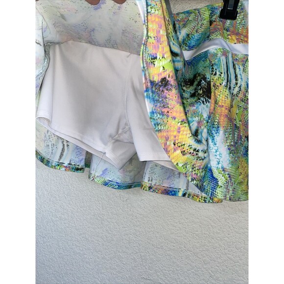 Womens athletic snake Skort M Elastic USA Pickleball tennis golf bpassionit - Picture 4 of 6